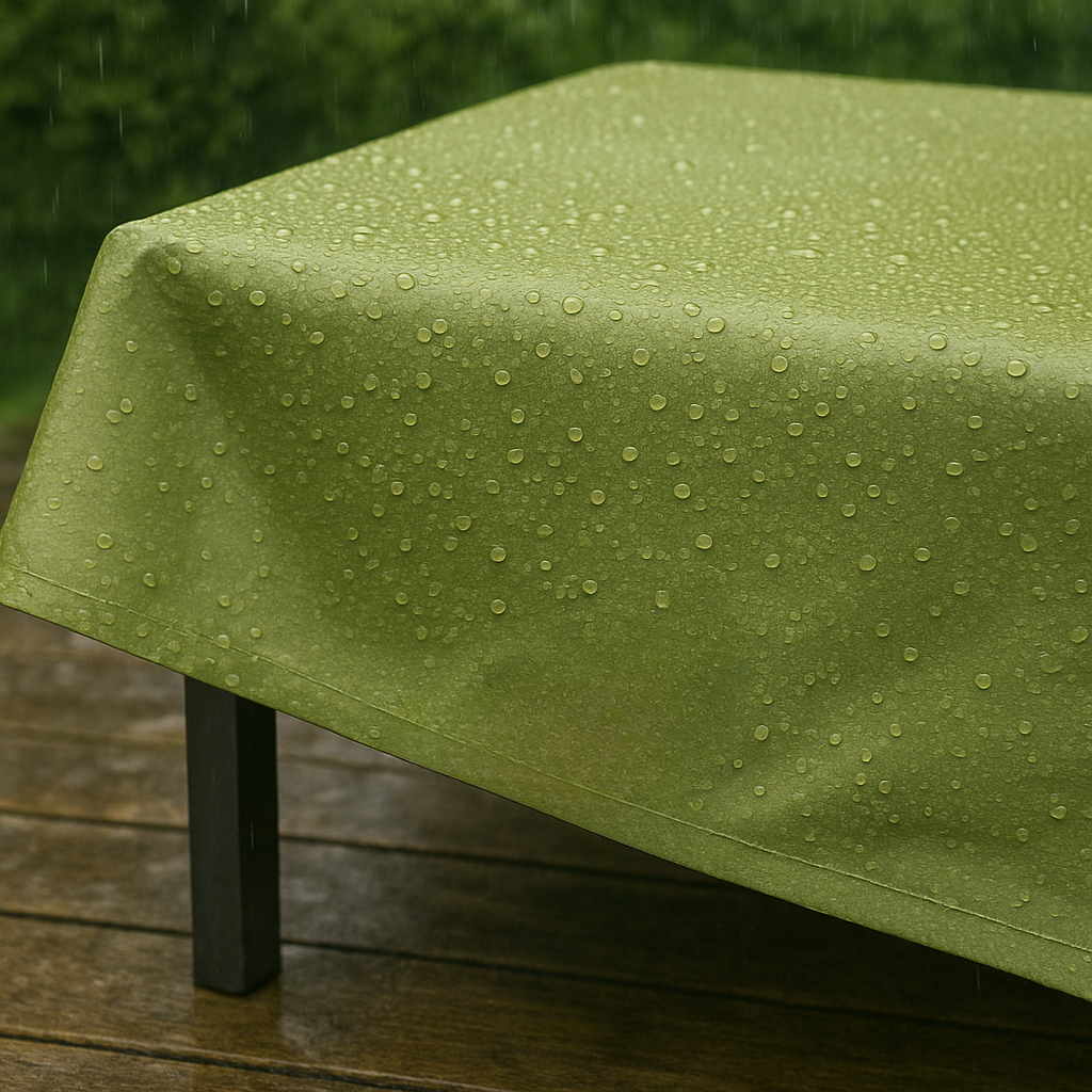 270GSM Green/Silver Waterproof Tarpaulin Cover - Reinforced Corners & Brass Eyelets - Ideal for Camping, Garden & Shelter
