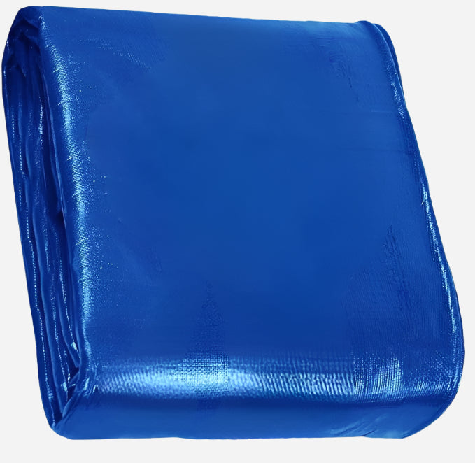 265GSM Heavy Duty Waterproof Tarp – Blue 16 Mil Ultra Tough Cover for Industrial, Commercial & Home Use