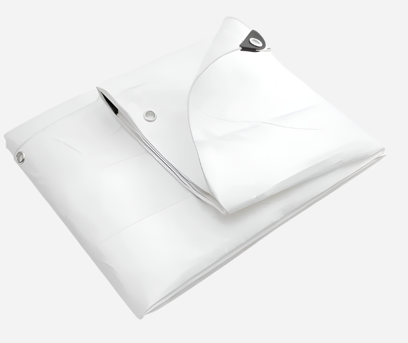 Heavy Duty Super White Tarpaulin 200gsm – Waterproof, UV & Shrinkproof Cover
