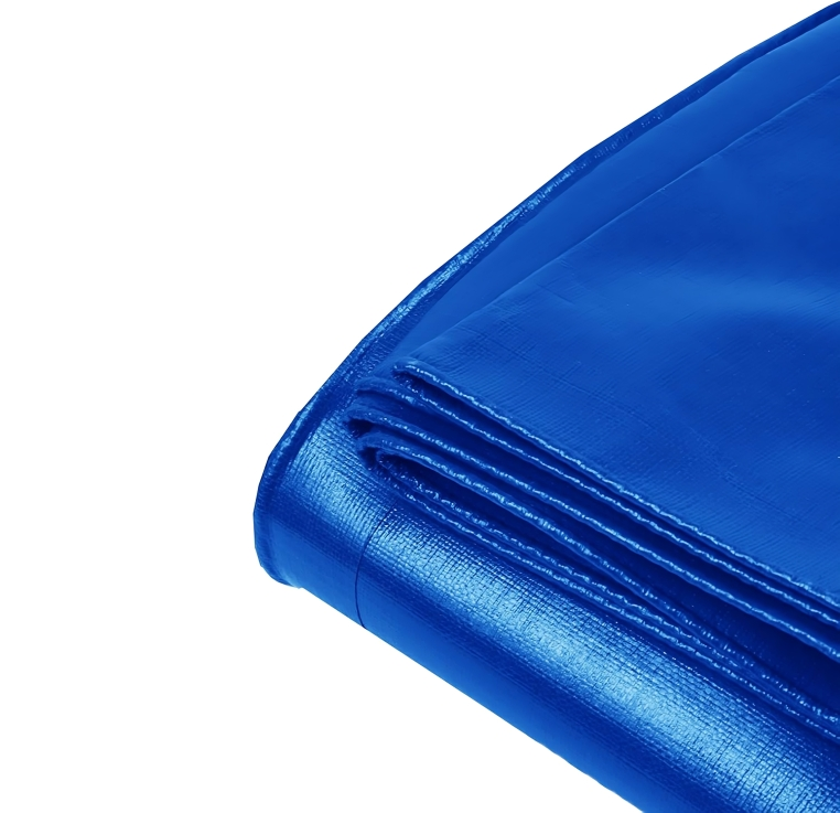 265GSM Heavy Duty Waterproof Tarp – Blue 16 Mil Ultra Tough Cover for Industrial, Commercial & Home Use
