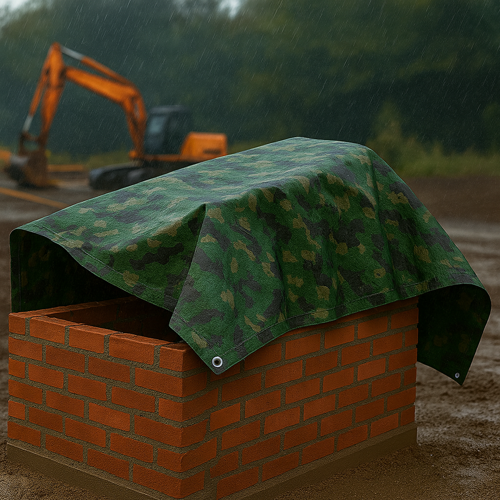 Heavy Duty Camouflage Tarp 95gsm – Waterproof PE Cover