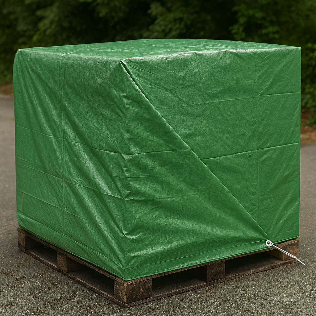 Ultra Tough 90gsm Green Universal PE Waterproof Tarpaulin β Tearproof, UV Shield & Rustproof Eyelets