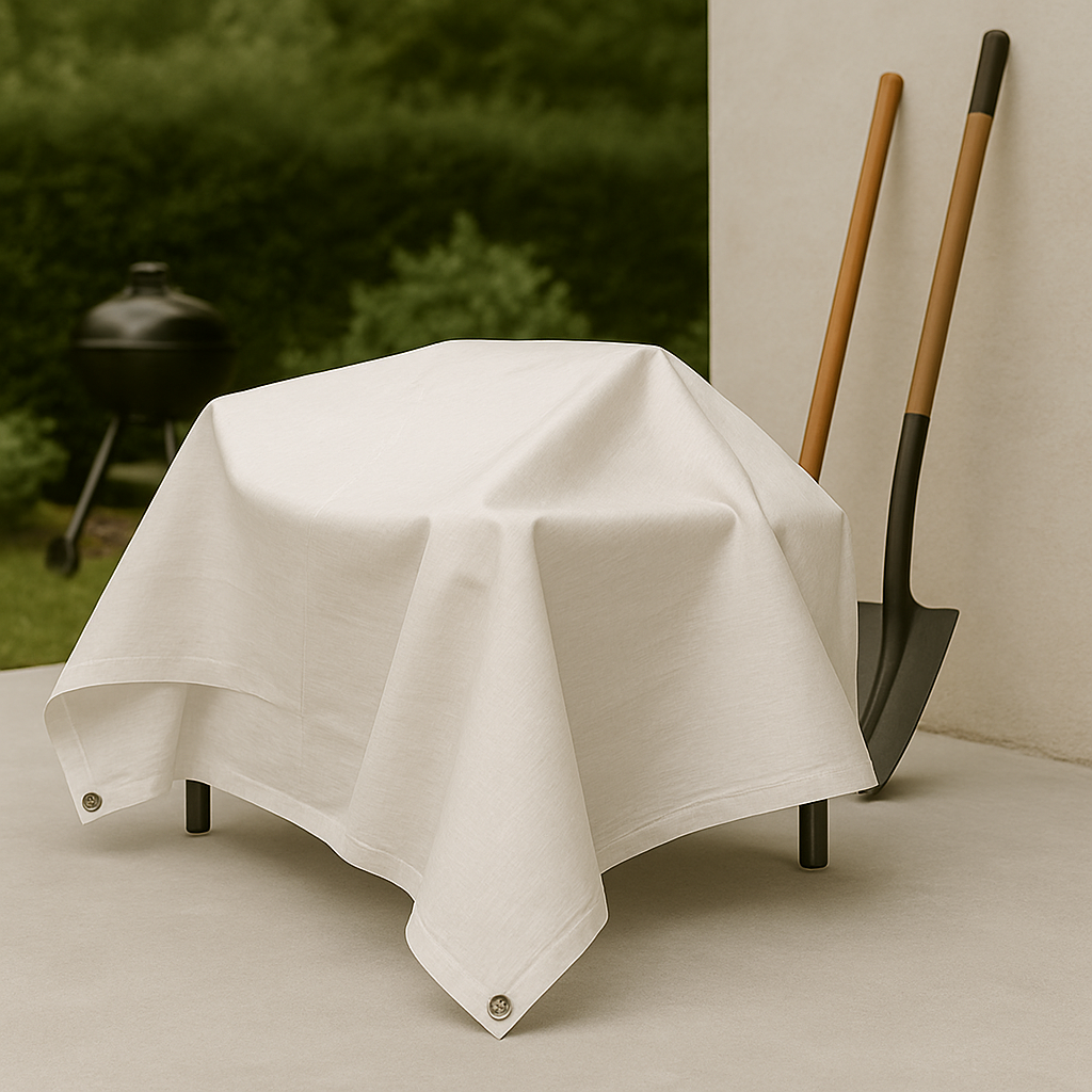 90gsm White Tarpaulin – Waterproof, Lightweight & Multi Use Protective Cover