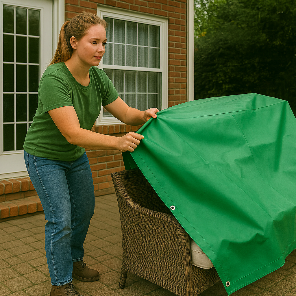 Ultra Tough Heavy Weight PVC Tarpaulin β 570gsm, Tear Proof Cover for Outdoor Protection