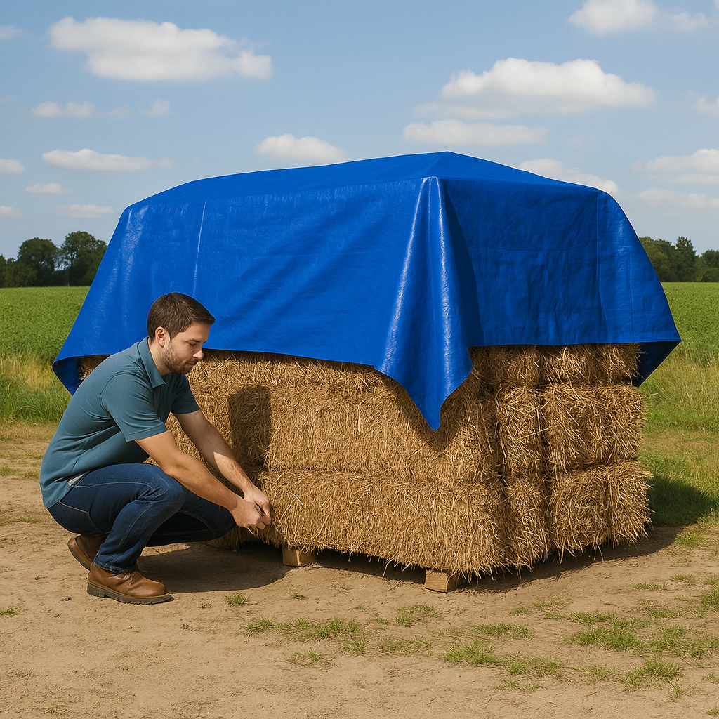 560GSM Heavy Duty PVC Tarpaulin – Ultra Tough, Extra Heavy Weight & Waterproof Cover