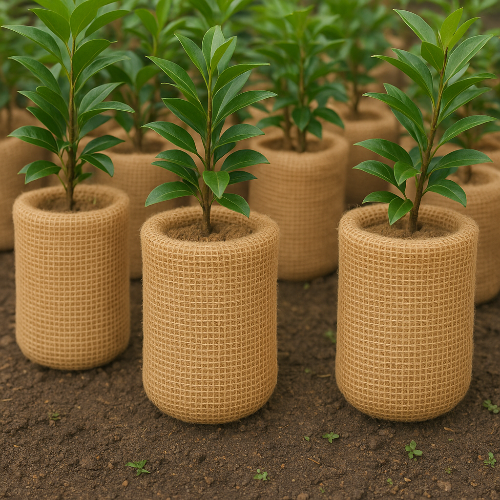 200gsm Premium Natural Hessian Jute Roll – Heavy Duty, Multi Purpose Use