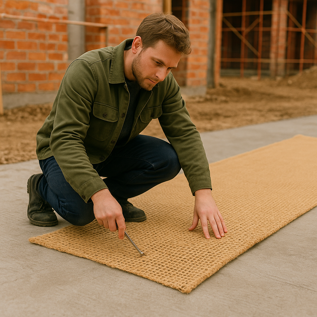 200gsm Premium Natural Hessian Jute Roll – Heavy Duty, Multi Purpose Use