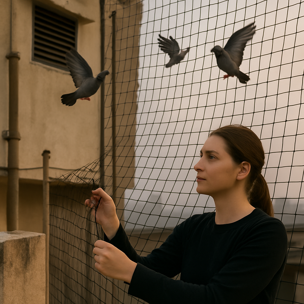 Anti-Bird Garden Netting - Green & Black Mesh - High Demand Pest Barrier for Home & Pro Use