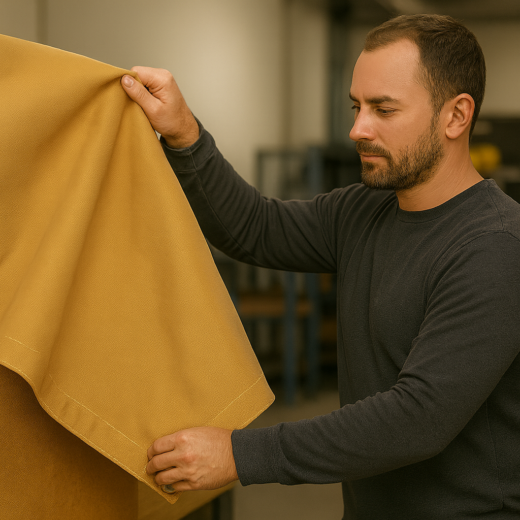 Premium 18oz Cotton Canvas Tarpaulin – Heavy Duty, Breathable Cover for Industrial & Outdoor Protection