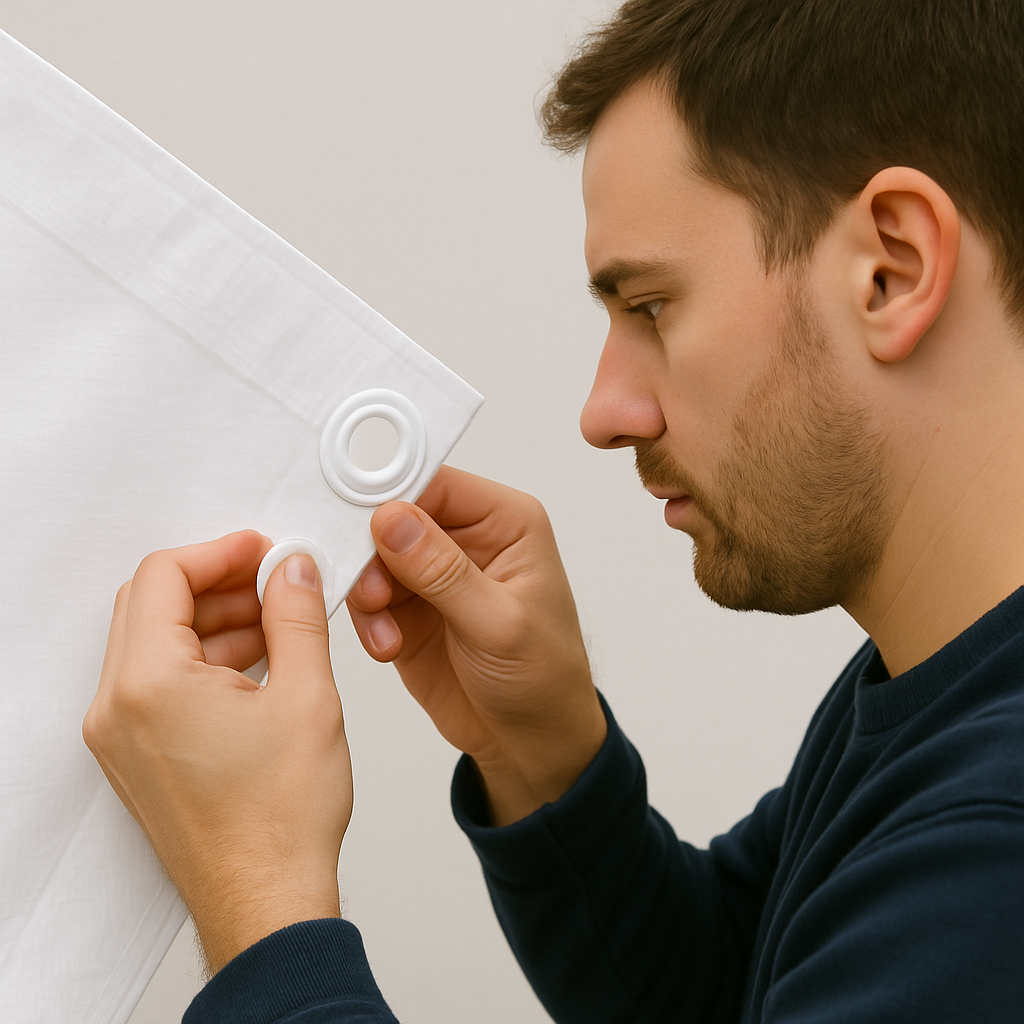 12mm Snap-N-Tap Eyelets – Heavy Duty Eyelets for Tarpaulin Repairs & Reinforcement