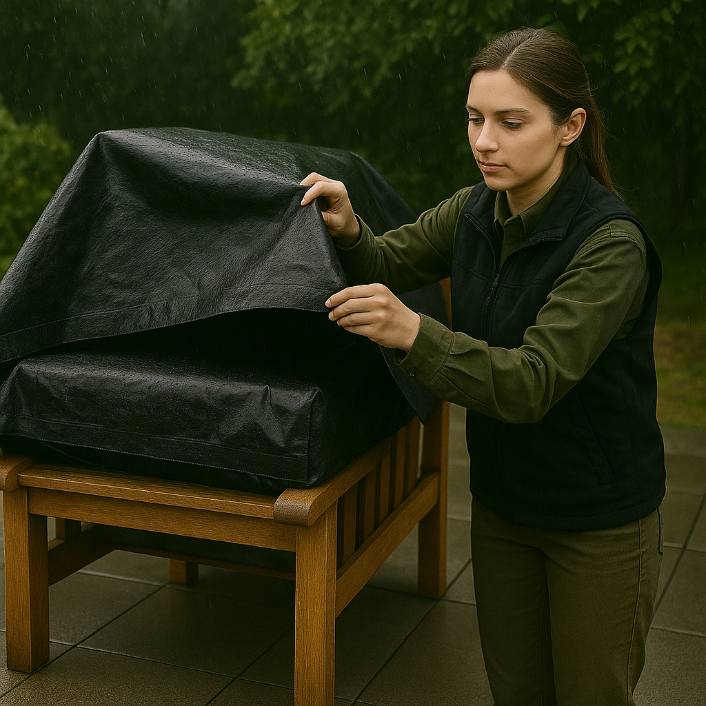 200gsm Black Polyethylene Tarpaulin – Heavy Duty UV Block Cover for Industrial & Outdoor Storage