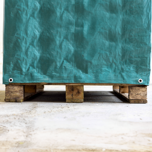 Heavy Duty Green Pallet Covers 140gsm – Weather Proof & Tear Resistant