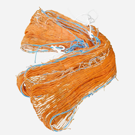Orange Skip Nets – Ultra Tough Mesh, Braided Poly Cord, Built for Skips & Trailer Loads