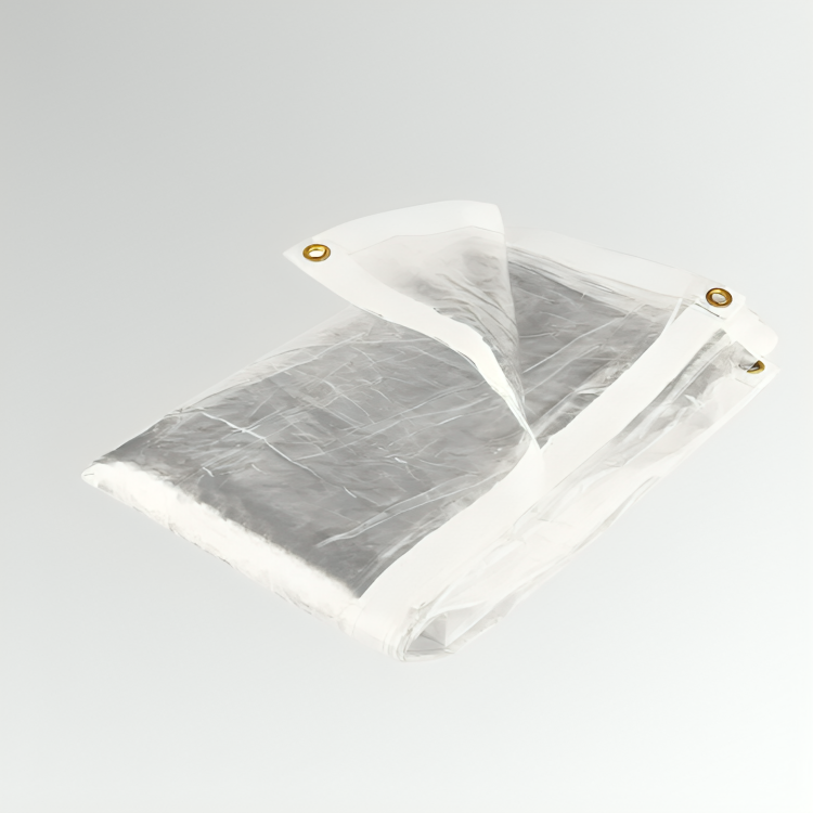 Clear PVC Tarpaulin 310gsm – Waterproof, UV-Proof, Transparent Cover for Outdoor Use