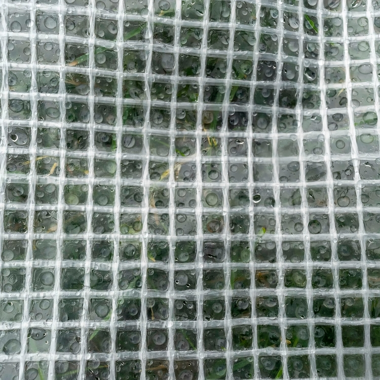100gsm Clear Mono Tarpaulin – Waterproof Cover for Greenhouse, Furniture & Site Use