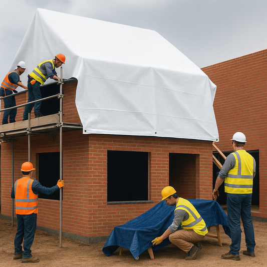 Premium 110gsm Waterproof Tarpaulin – UV Proof, Tear Resistant, Must Have All Weather Cover