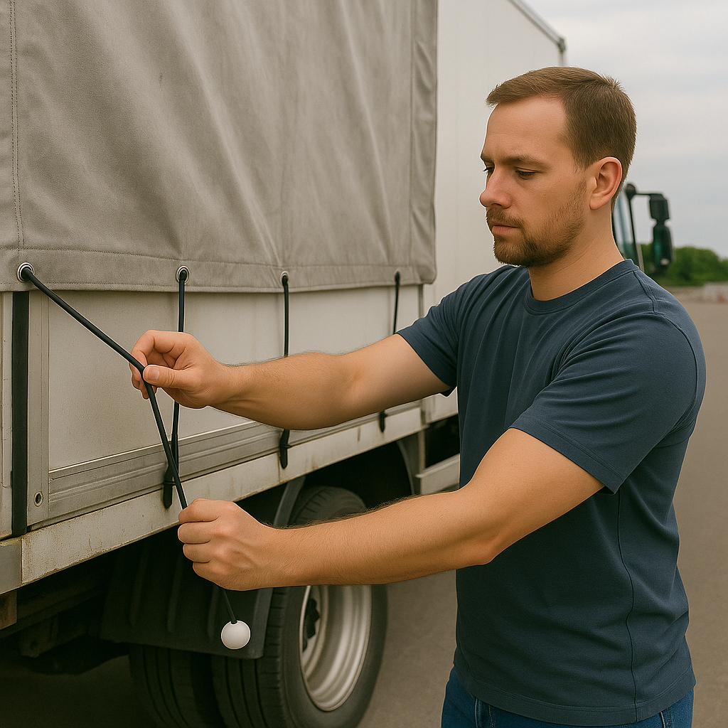 Heavy Duty UV Shock Cord Reels – Elastic Bungee for Tarpaulin & Outdoor Securing