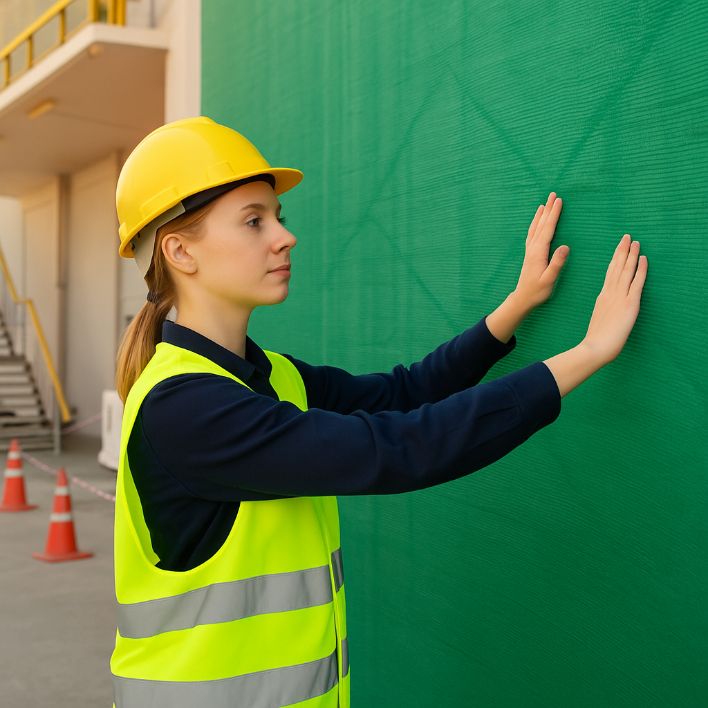 50GSM Debris Netting - Durable Mesh - Heavy Duty Barrier for Industrial Use