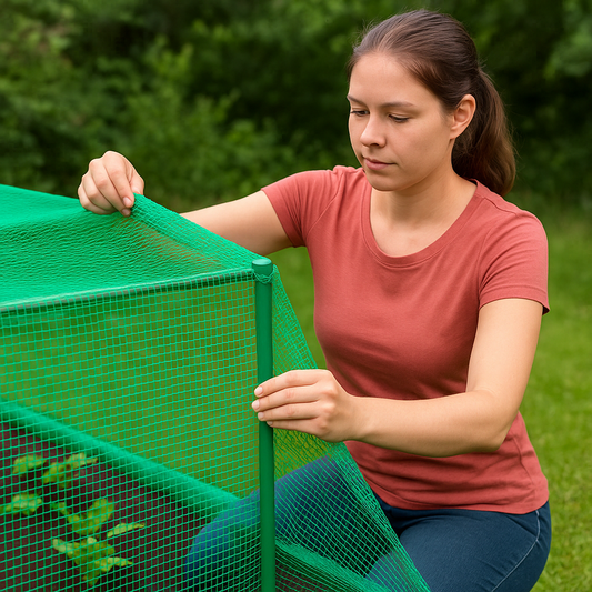 50GSM Debris Netting - Ultra Durable Mesh - Heavy Duty Barrier for Industrial Use