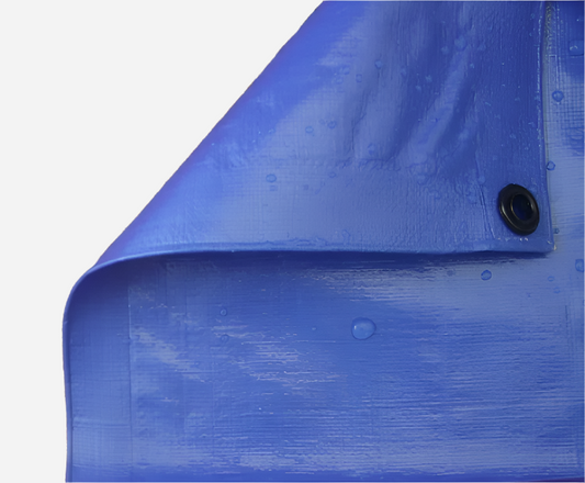 200gsm Blue Polyethylene Tarpaulin – Waterproof Cover for Boats, Decks & Marine Gear