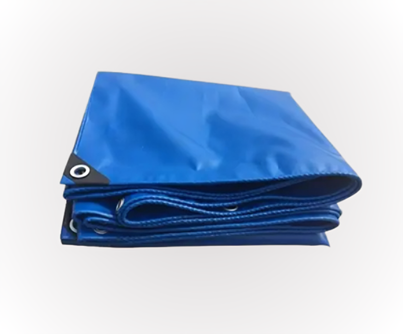 190GSM Blue Waterproof Tarpaulin – UV Resistant PE Cover – All Weather Sheet for Camping, DIY, Outdoor & Site Use