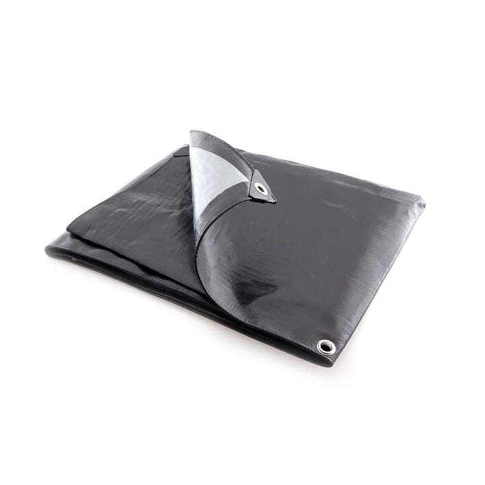High Performance Black & Silver Tarpaulin 270gsm – UV Protected, Waterproof Tarp for Roofing, Boats & Outdoor Protection