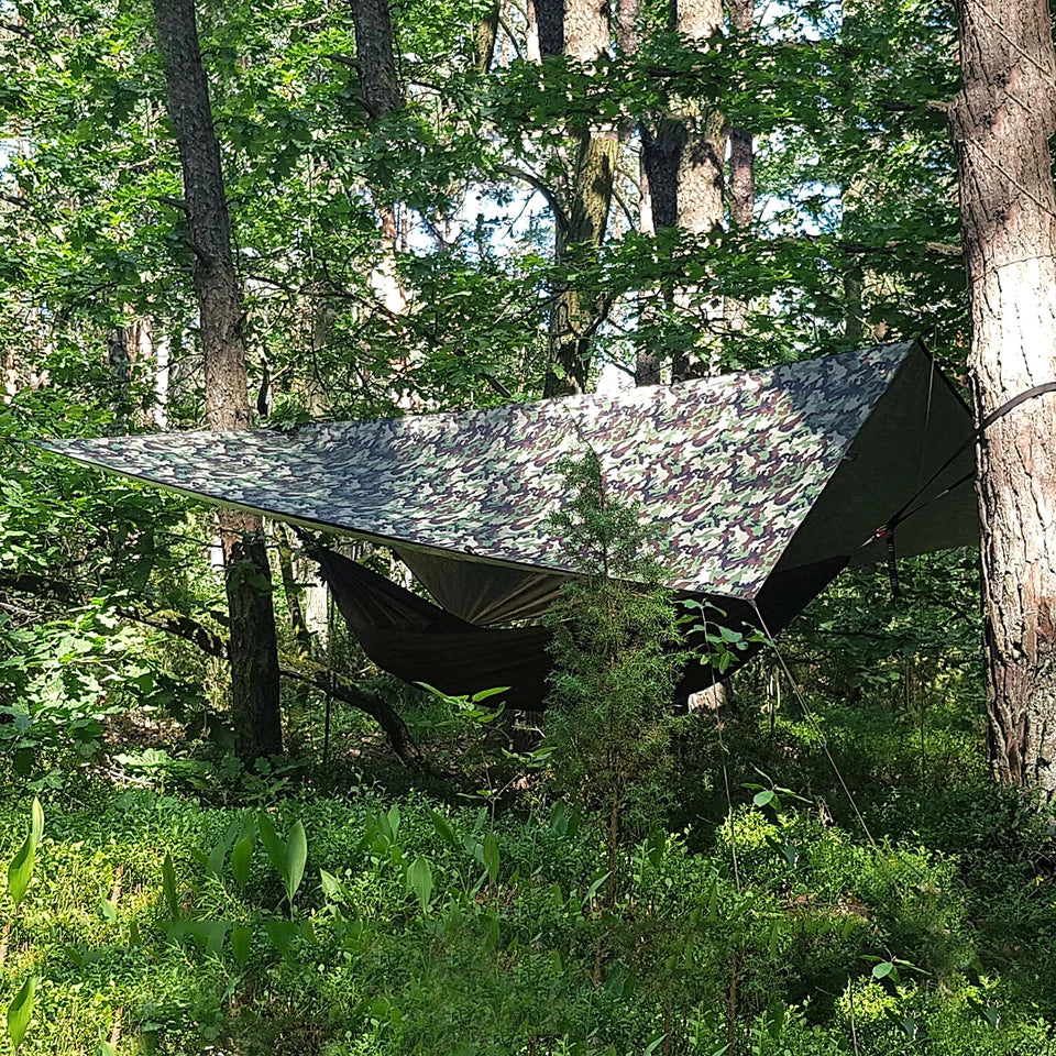 Heavy Duty Camouflage Tarp 95gsm – Waterproof PE Cover – Must Have Outdoor Sheet